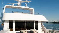 Motor yacht FIRST DRAW - Aft Bridge Deck